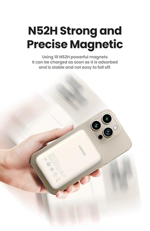 Повербанк Ugreen PB561 10000 mAh 20W Beige (25208) - фото 6 Повербанк Ugreen PB561 10000 mAh 20W Beige (25208) - фото 6