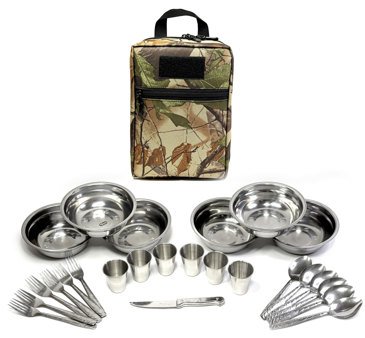 Набор посуды для пикника "Турист" на 6 персон (01-6)