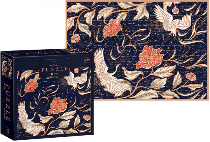 Пазли тришарові панорамні InterDRUK Secret Garden 326003 (5902277326003)