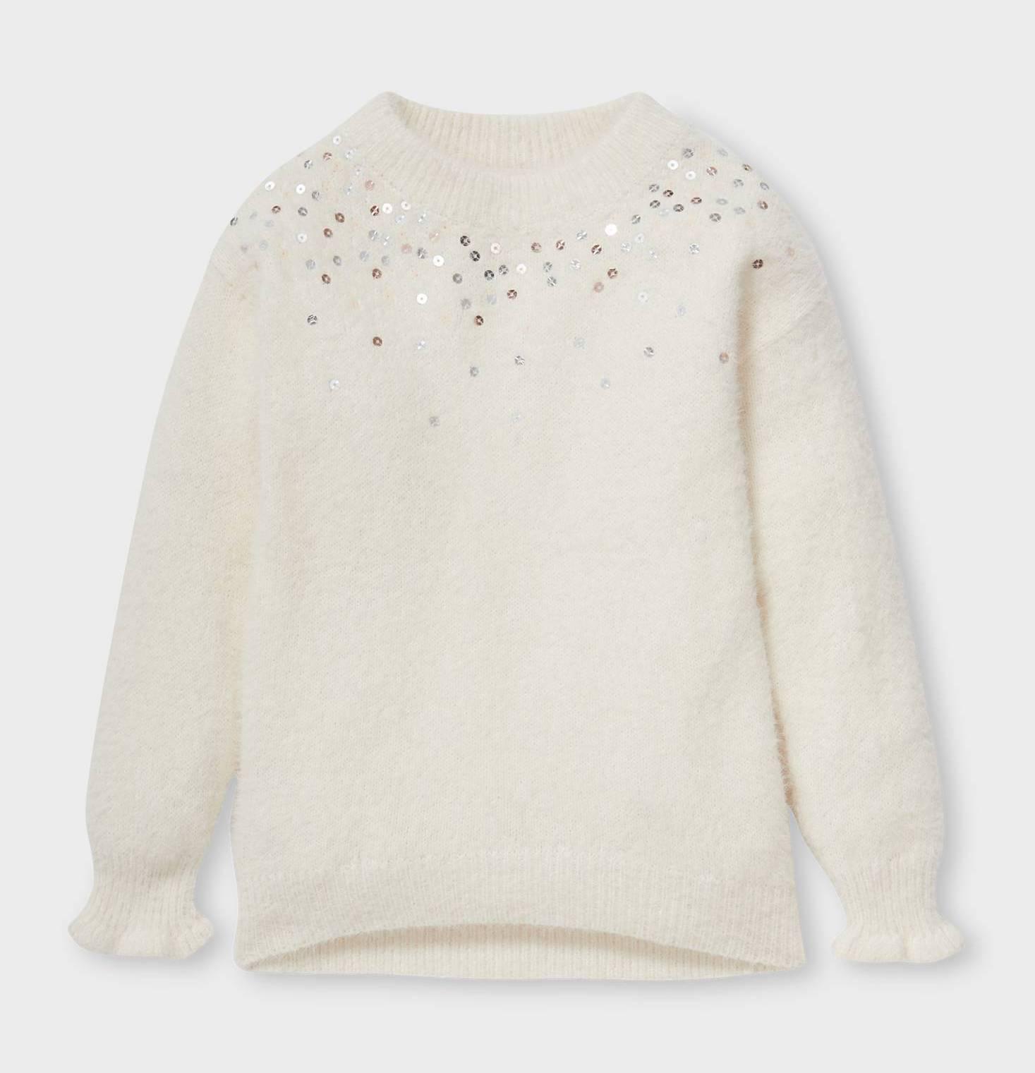 Светр для дівчинки C&A р. 134 Бежевий (2145803)