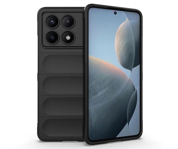 Чохол - накладка Ricco Phantom Shield для Xiaomi Poco X6 Pro / Redmi K70E із захистом при падінні Чорний - фото 1