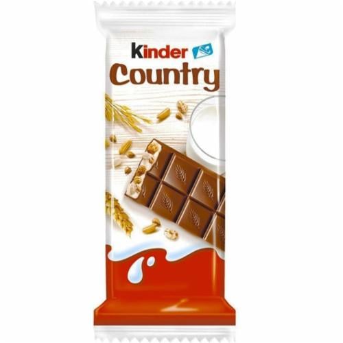 Шоколадные батончики Kinder Country 4x20 шт. 23,5 г (02771)