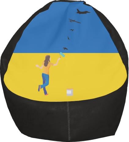 Кресло-груша Рисунок сверхзвуковой самолет L (13281149)