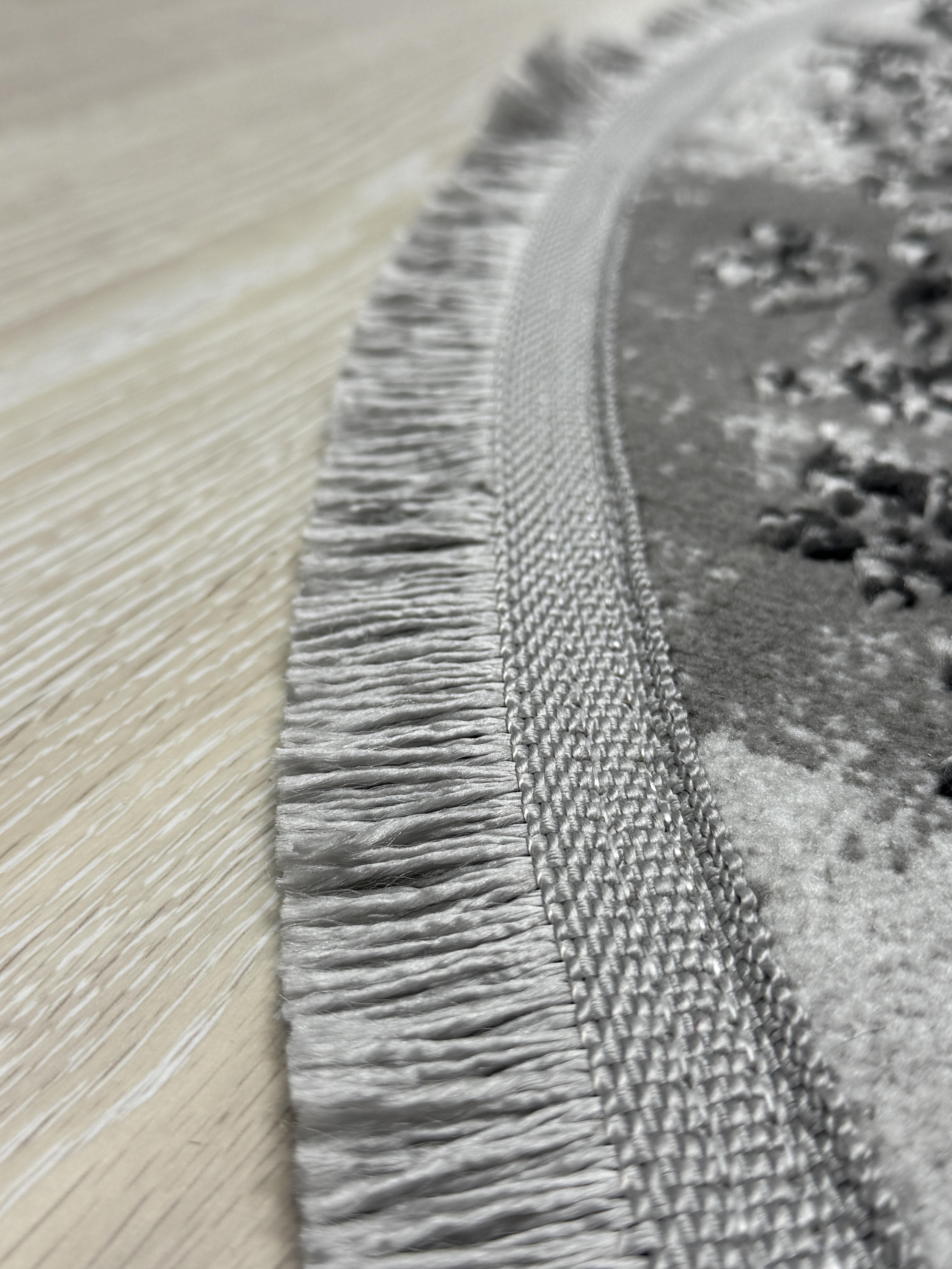 Ковер Mars с невысоким ворсом 200x200 см круг Серый (B251BKG/AGS13) - фото 9 Ковер Mars с невысоким ворсом 200x200 см круг Серый (B251BKG/AGS13) - фото 9