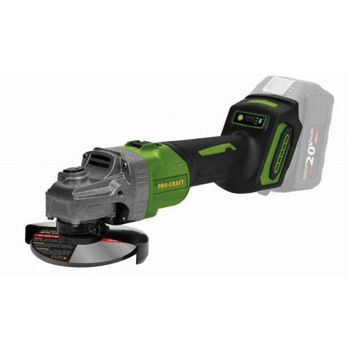 Болгарка аккумуляторная Procraft PGA30 бесщеточная без АКБ и ЗУ (1933484751)