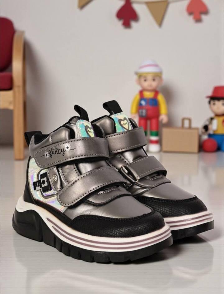 Ботинки для девочки BBT зимние р. 27 Серый (31020503)