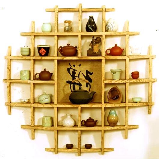 Полка для кружек из дерева Фарата Карри (СДК-009203)