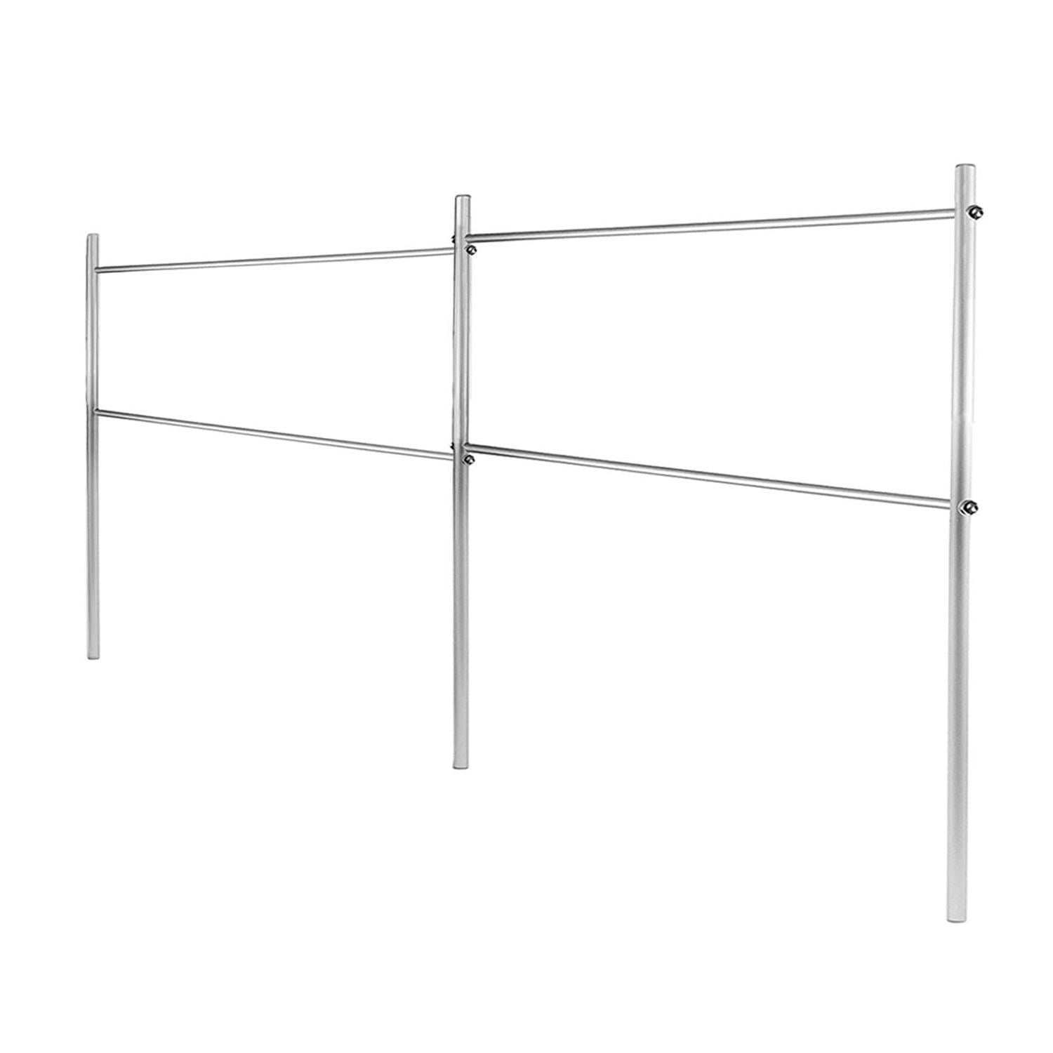 Опора для растений шпалеры садовые 1400х3500 мм d 28 мм/d 12 мм (ШС-D28/D12-1400*3500)