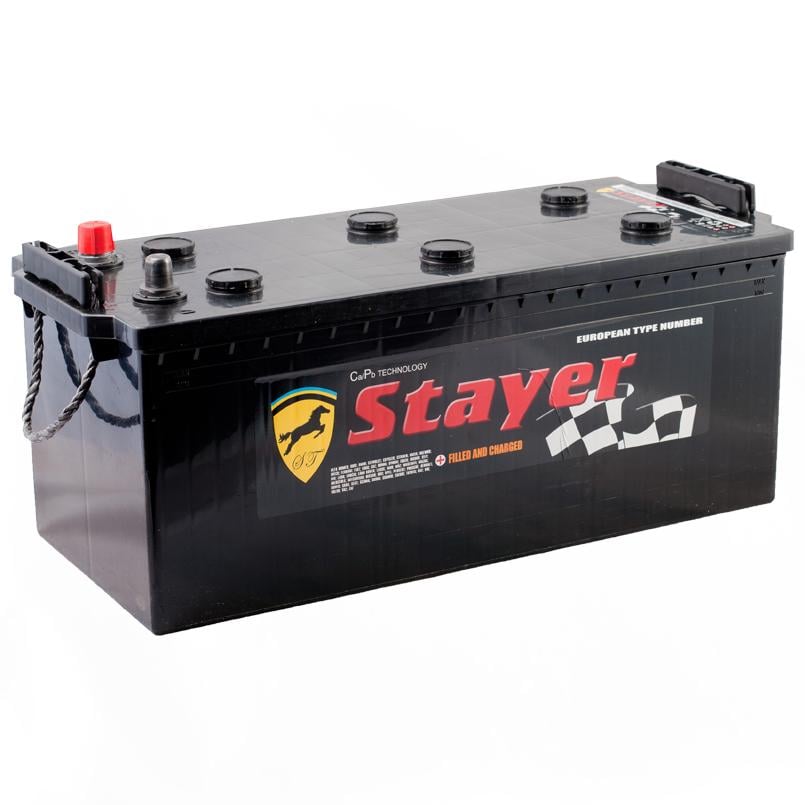 Акумулятор Stayer Black A1 190 Аh/12V вузький корпус (6901402020)