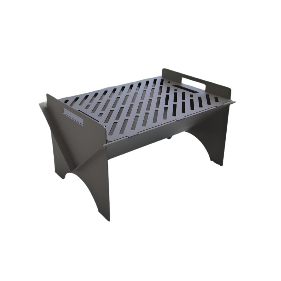 Мангал-гриль Carino Fold V2 разборной с грилем 500х353х275 мм металл 3 мм (34183487)