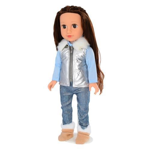 Кукла Limo Toy на подставке  украинская  озвучка  43см (M-4730-I-UA)