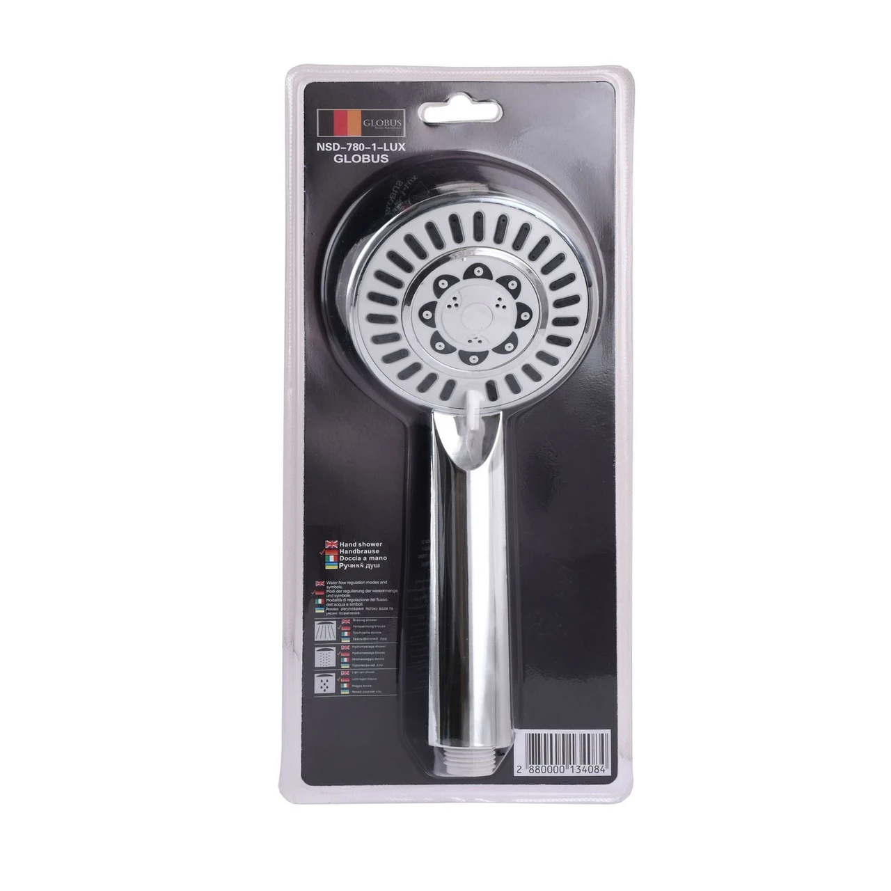 Лейка душевая Globus Lux RAYS NSD-780-1-LUX Blister (07000021)