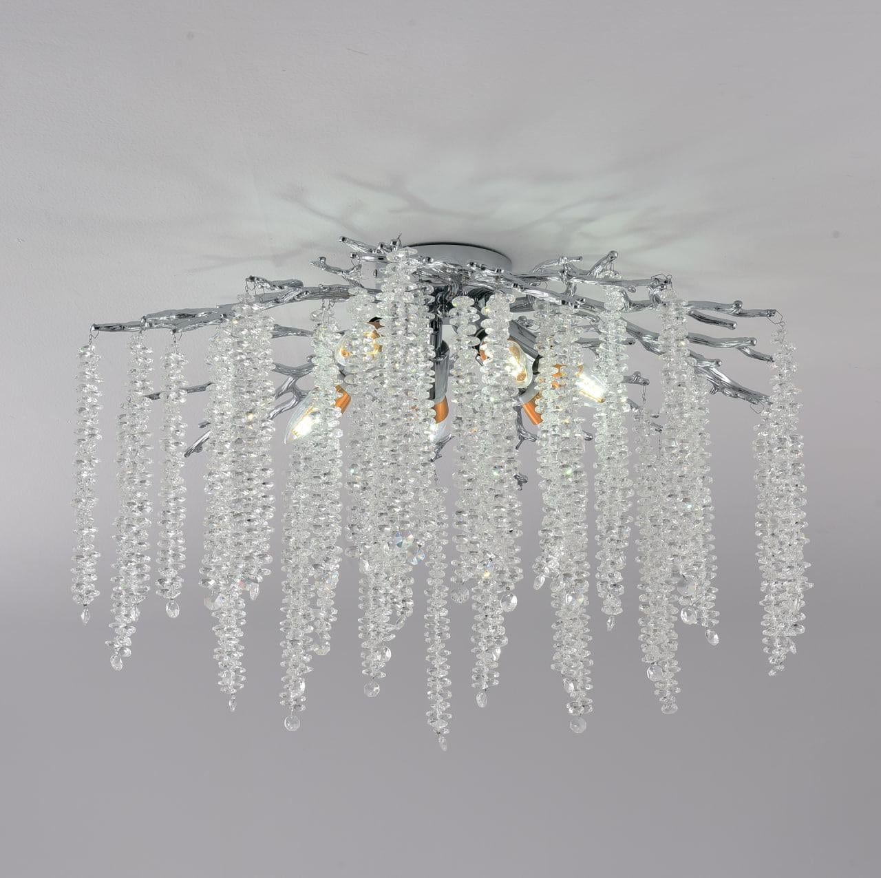 Потолочный светильник Luminaria EMMA 6xE14 R600 Chrome (48798487)