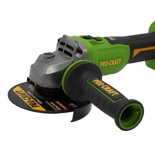 Болгарка ProCraft PWA220 бесщеточный диск 125 мм 1 АКБ и ЗП - фото 2 Болгарка ProCraft PWA220 бесщеточный диск 125 мм 1 АКБ и ЗП - фото 2