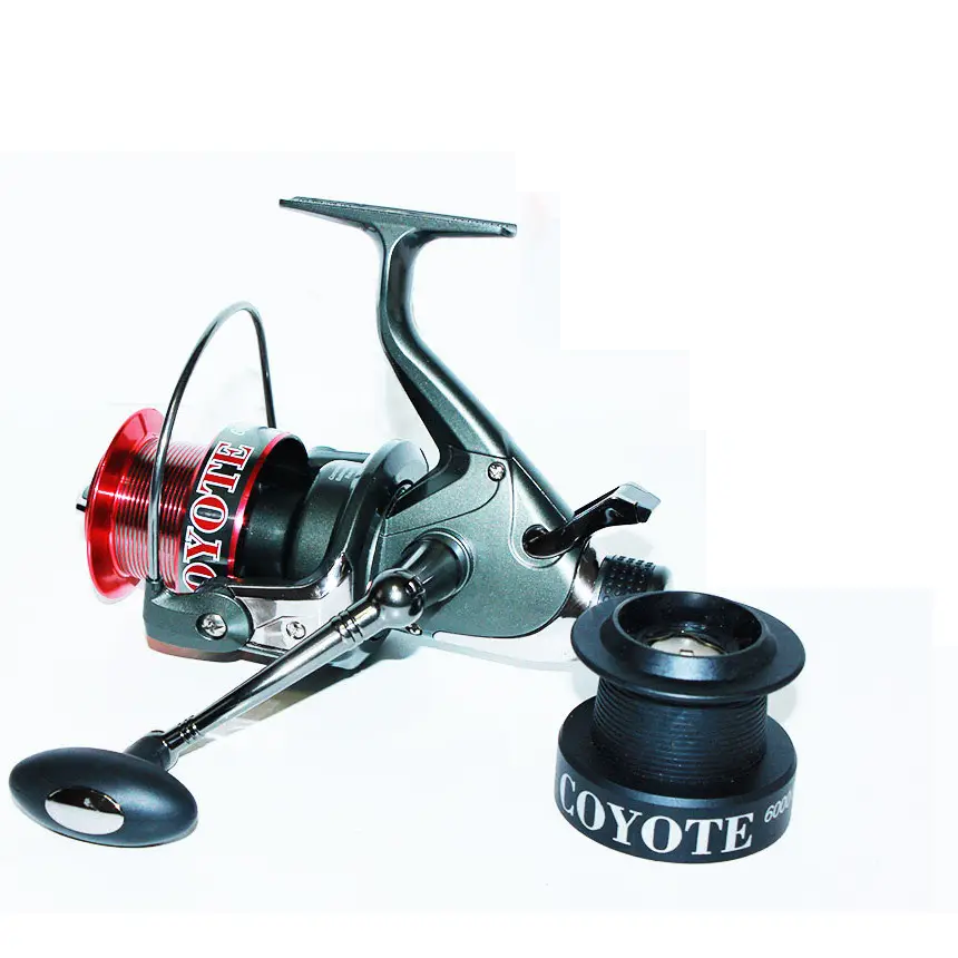 Катушка риболовна Bratfishing COYOTE BAITRUNNER RD безінерційна 7 BB 6000/4 Graphite spool - фото 2