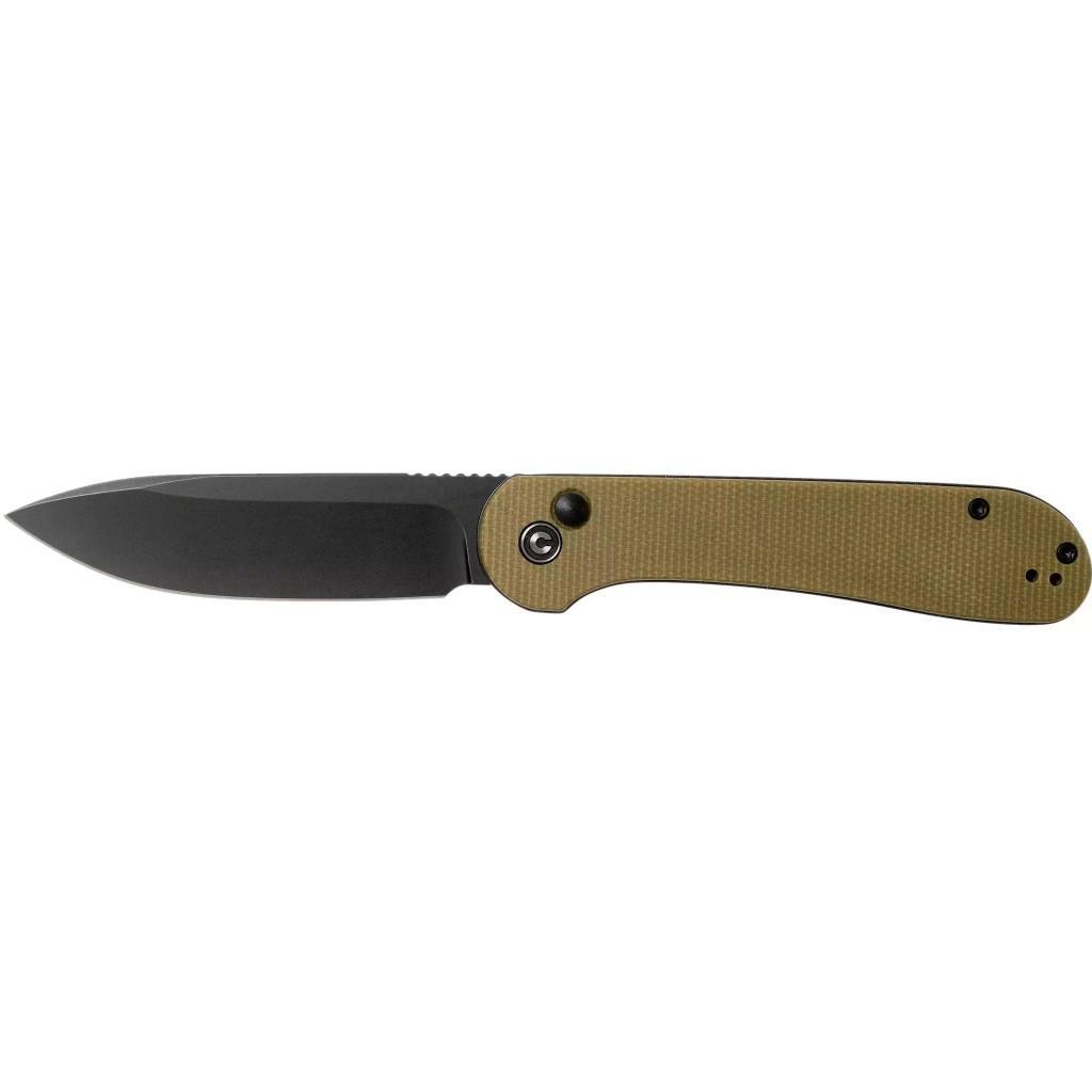 Ніж складаний Civivi Button Lock Elementum Olive Micarta (m264815)