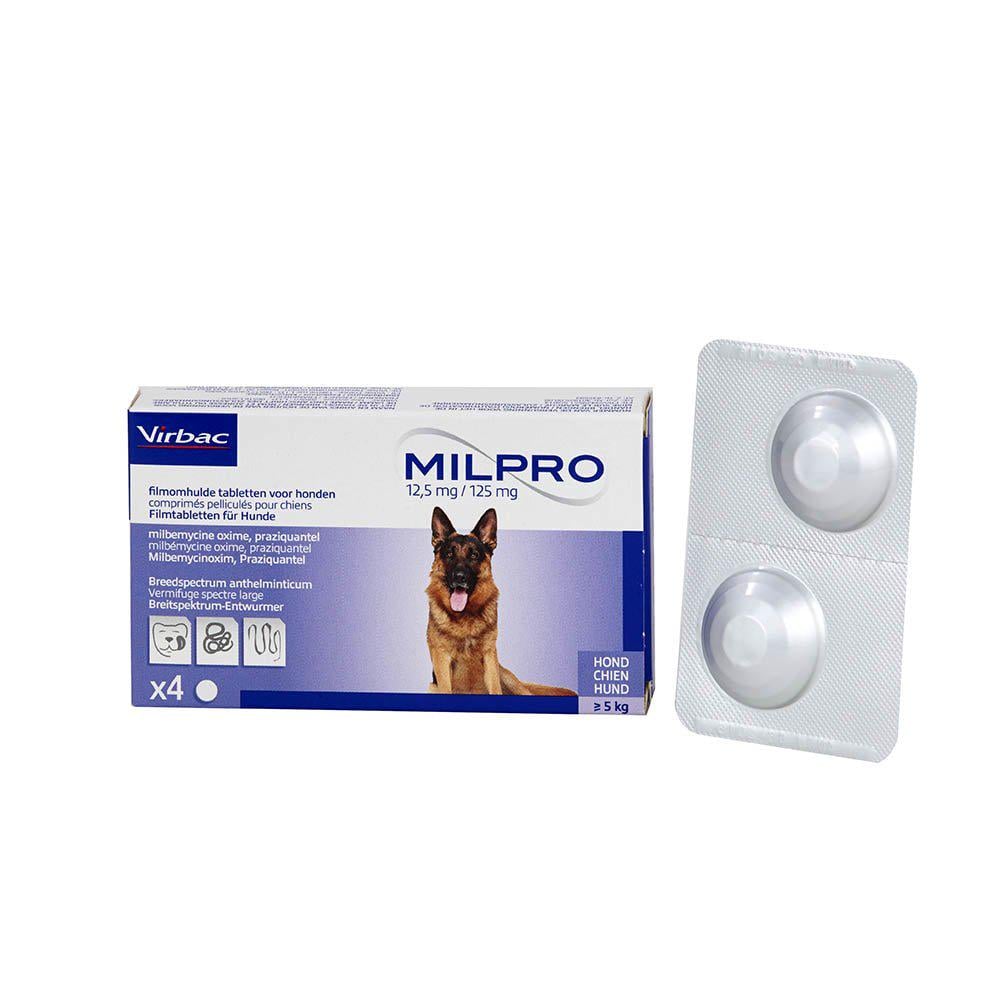 Антигельмінтик для собак Milpro 4 таб. (002602)
