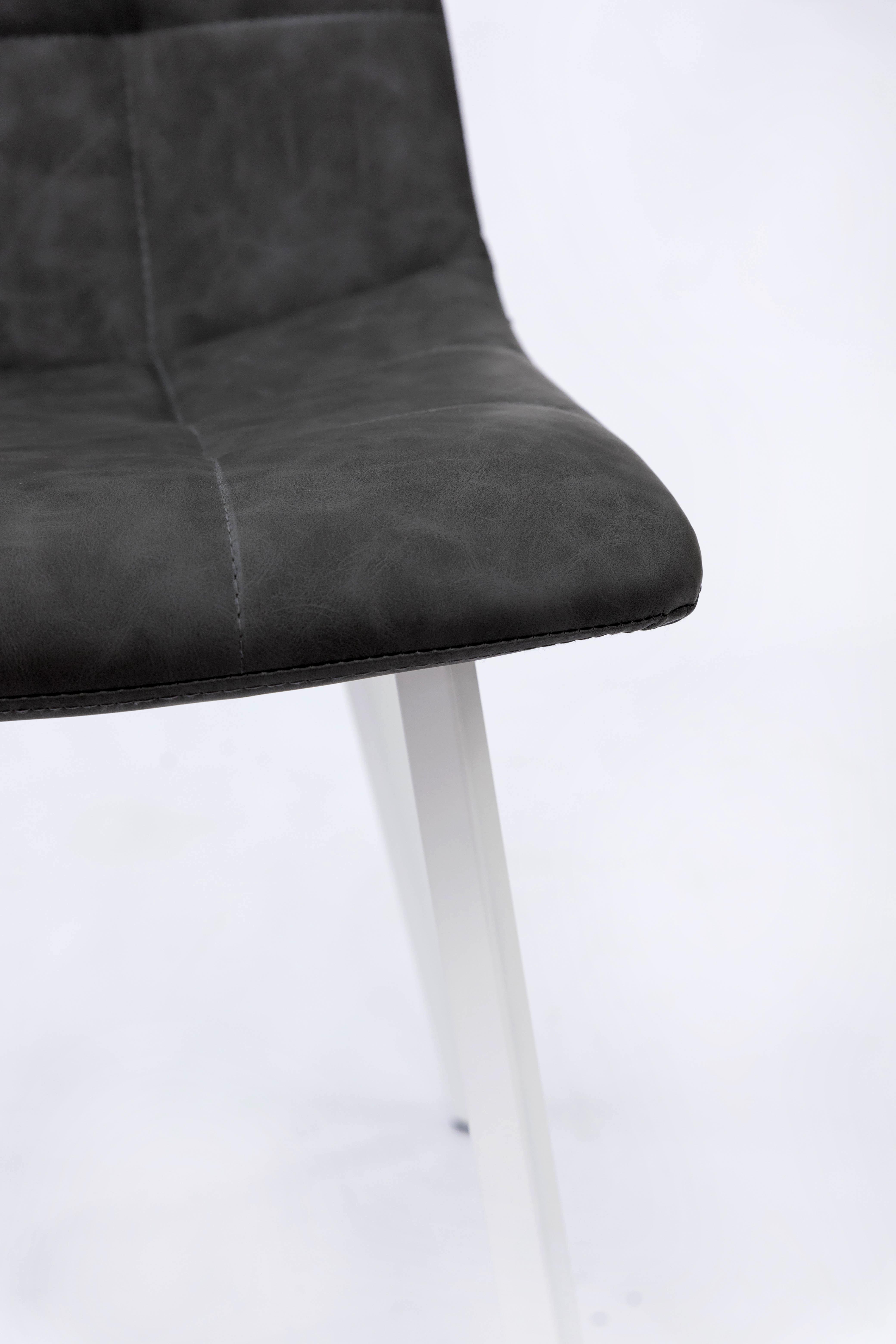 Стілець для кухні та вітальні ГРЕЙС Чілі квадрат 440х890х460 мм Білий/Сірий (GAА0052361) - фото 6 Стілець для кухні та вітальні ГРЕЙС Чілі квадрат 440х890х460 мм Білий/Сірий (GAА0052361) - фото 6