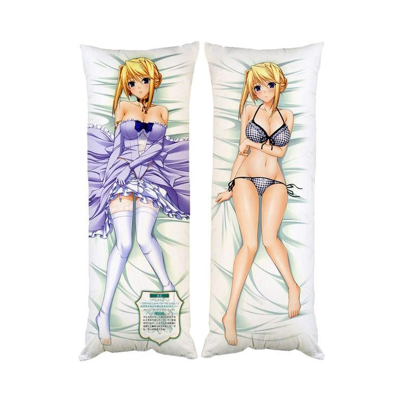 Подушка дакімакура Сільвія Ван Хоссен Улюбленець принцес Princess Lover декоративна ростова для обіймання 40x120 см двостороння (1834005139)