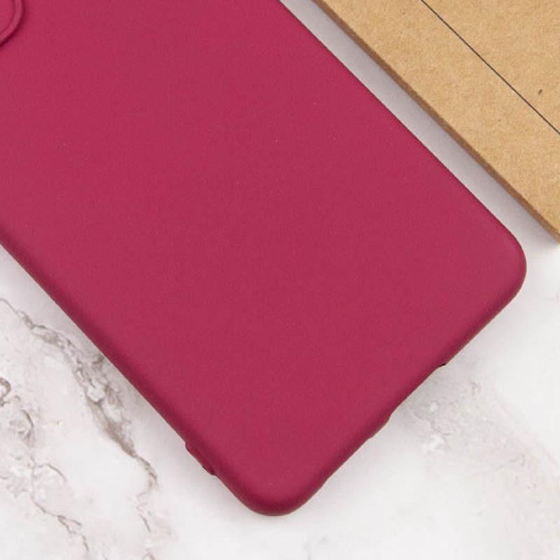 Протиударний Чохол Silicone Cover Lakshmi Full Camera (A) для TECNO Pop 5 LTE Бордовий / Marsala - фото 3