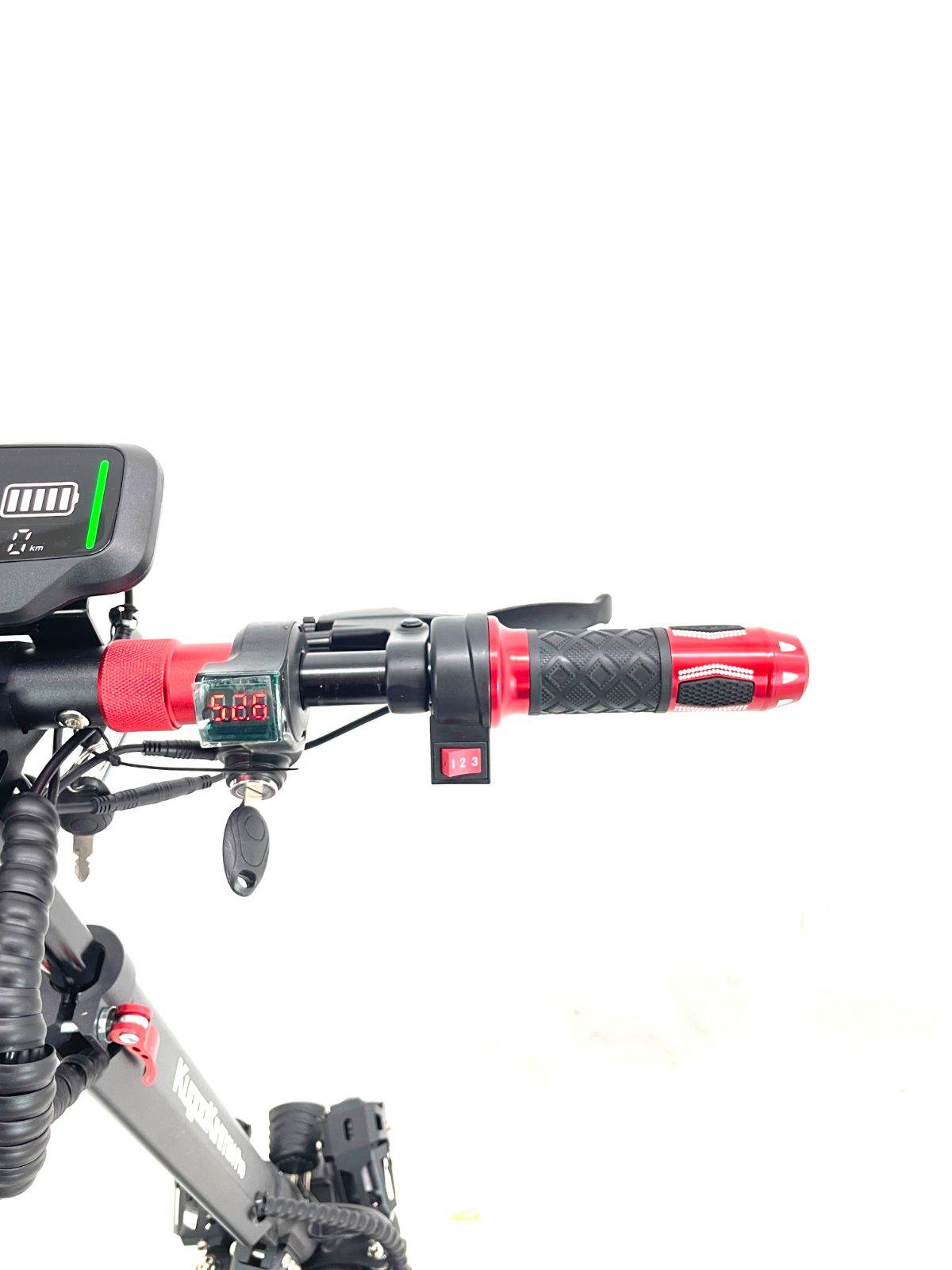 Электросамокат двухмоторный с сиденьем KugooKirin M4 PRO Ultra 4000W 48V 21Ah - фото 6