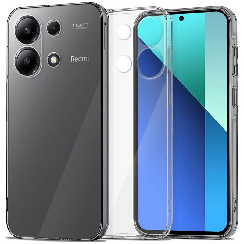 Противоудраный TPU чехол Epic Transparent 1,5mm Full Camera для Xiaomi Redmi Note 13 Pro 4G / Poco M6 Pro 4G Бесцветный (прозрачный)