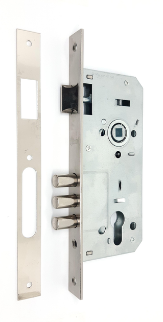 Замок врезной Avers Class 2800 Хром (319175E)