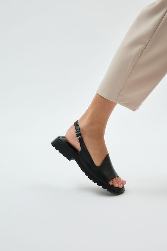 Босоножки женские LONZA кожаные р. 41 Черный (199909) - фото 5 Босоножки женские LONZA кожаные р. 41 Черный (199909) - фото 5