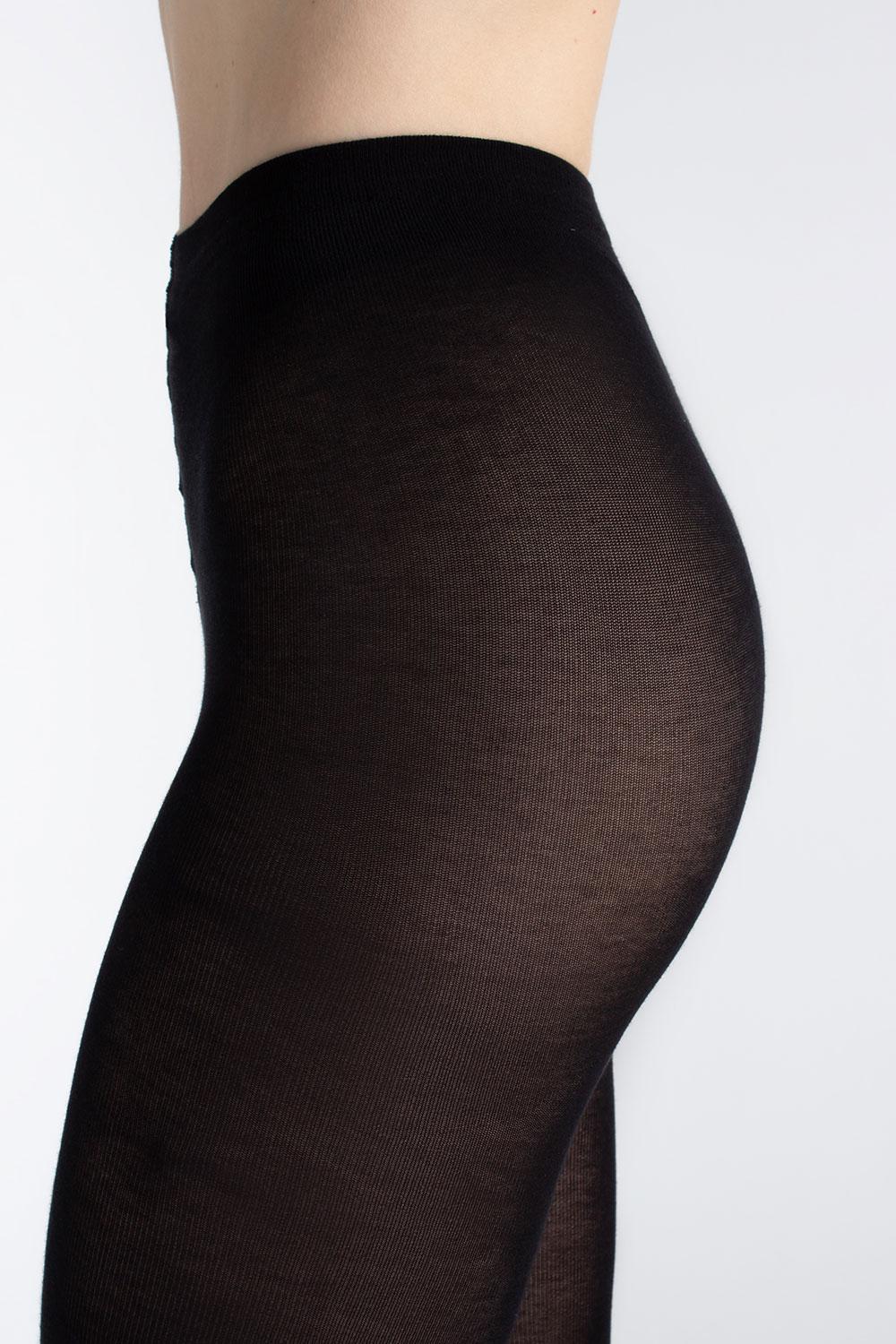 Колготы женские из хлопка Giulia Microcotton 100 р. 3 Black-nero (4823116934221) - фото 3 Колготы женские из хлопка Giulia Microcotton 100 р. 3 Black-nero (4823116934221) - фото 3