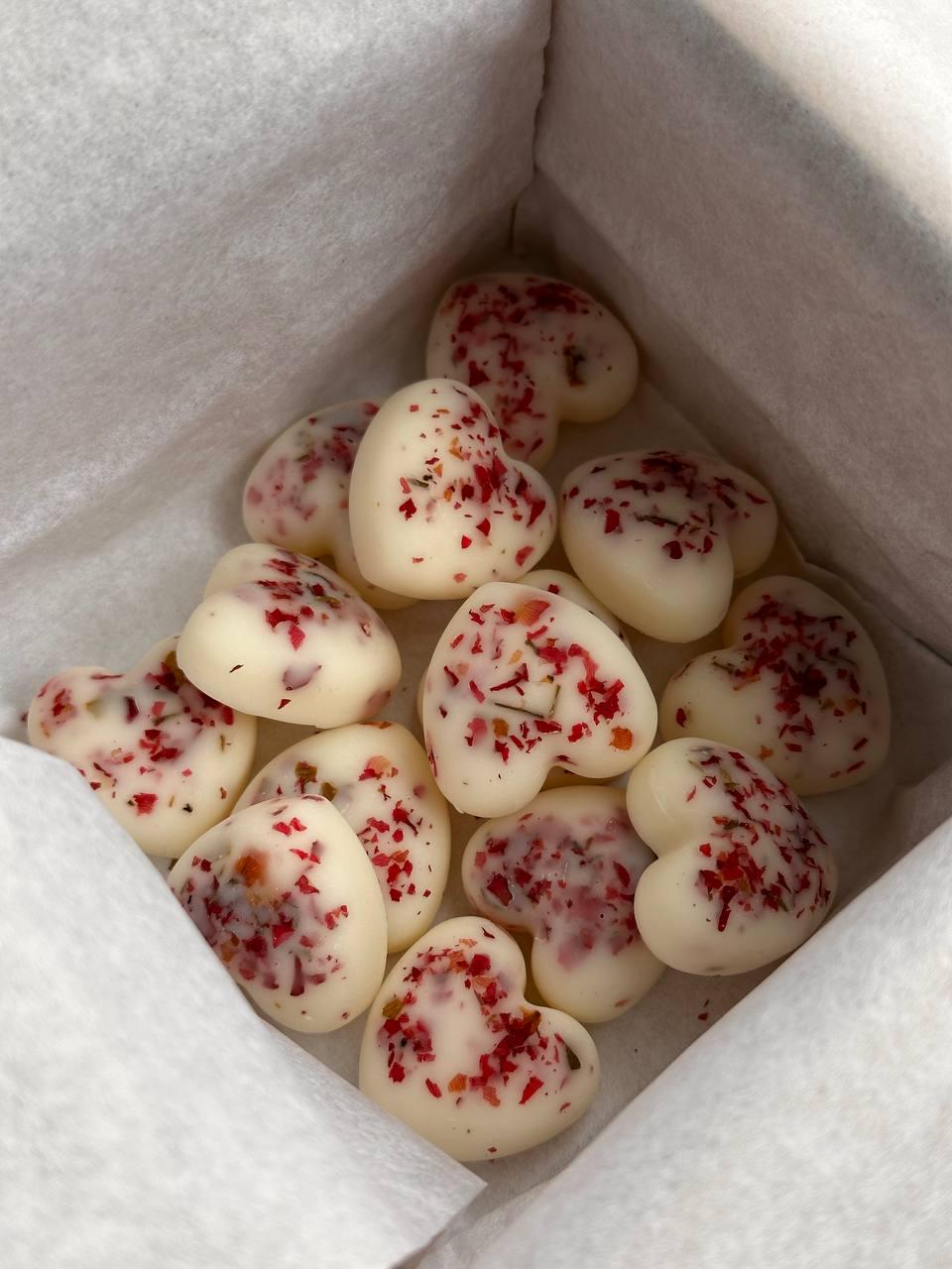 Аромасаше Сердечко Клубничный чизкейк