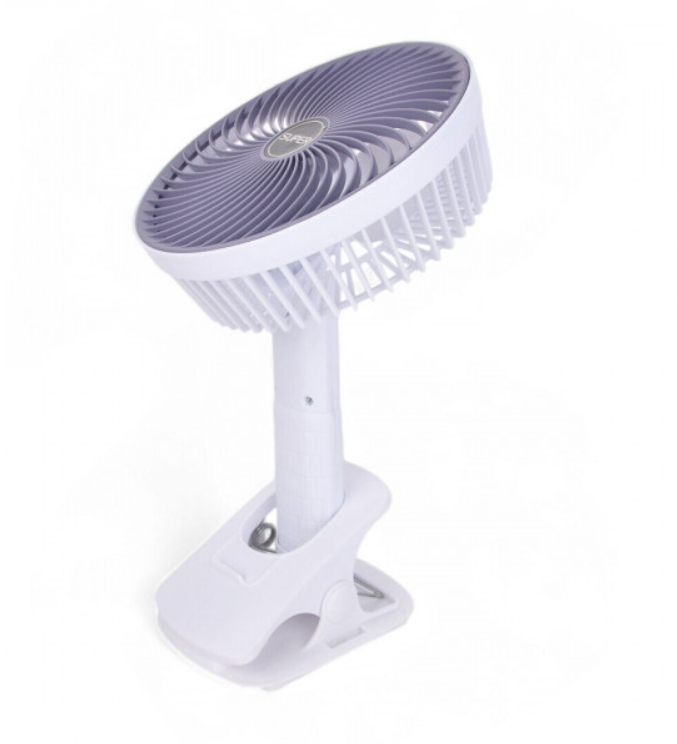 Вентилятор акумуляторний clip+mobile stand з прищепкою і USB зарядкою Білий (VNA10034) - фото 7 Вентилятор акумуляторний clip+mobile stand з прищепкою і USB зарядкою Білий (VNA10034) - фото 7