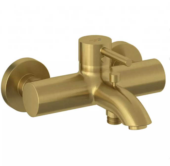 Смеситель для ванны Kludi Bozz 38691N076 Золотой матовый (34469525)