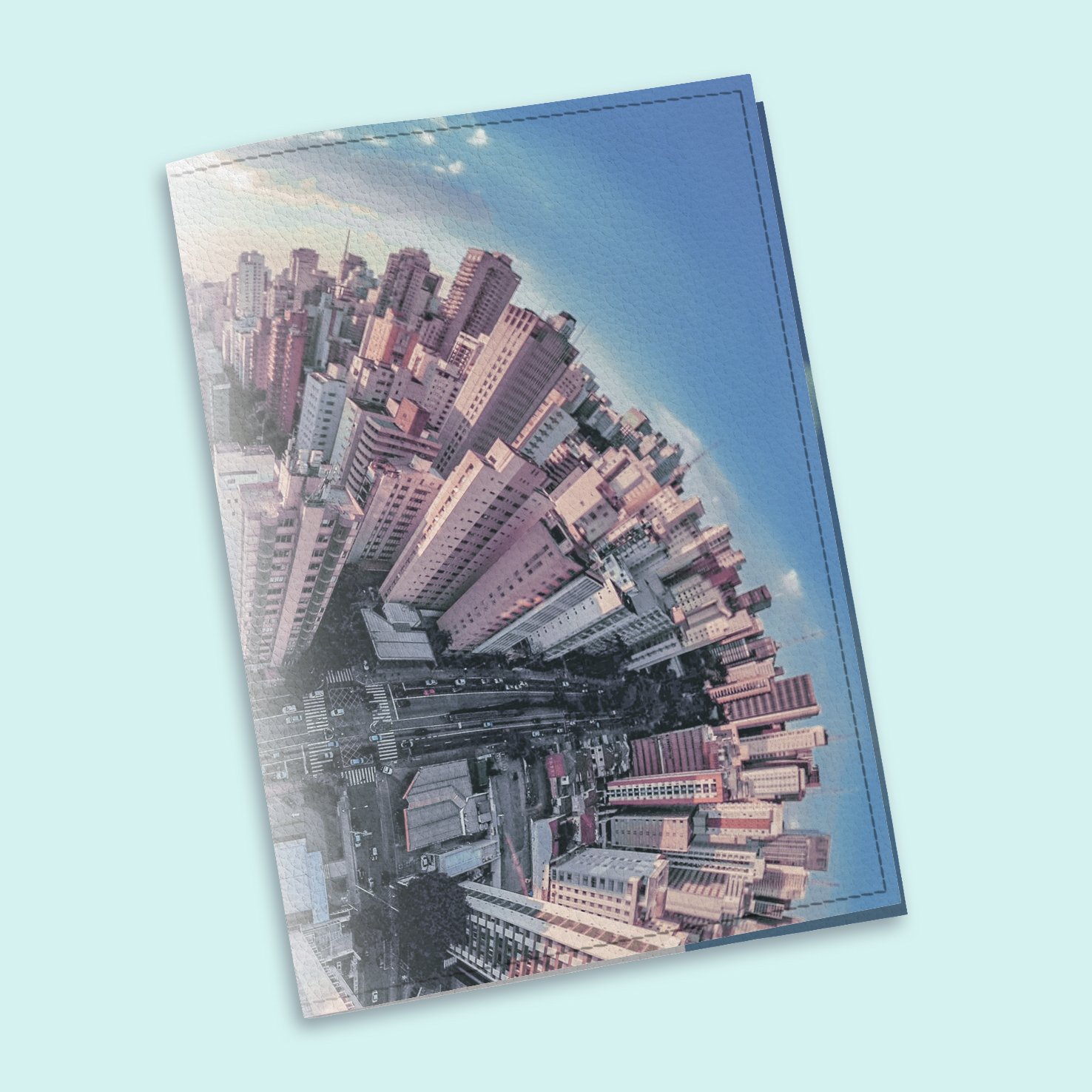 Обложка на паспорт The cover Город 9,6x13,3 см (906012)