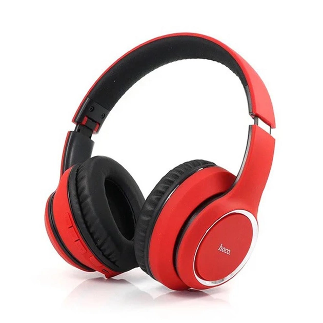 Беспроводные наушники HOCO W28 Cat Ear Wireless Headphones Bluetooth Red (000120) - фото 9