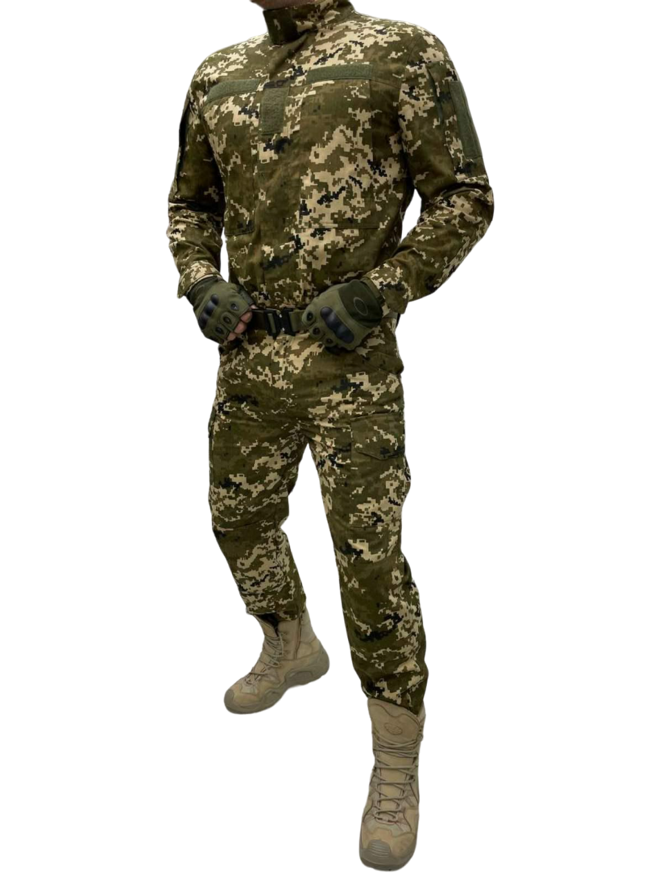 Костюм уставный ГОСТ китель + штаны L Пиксель