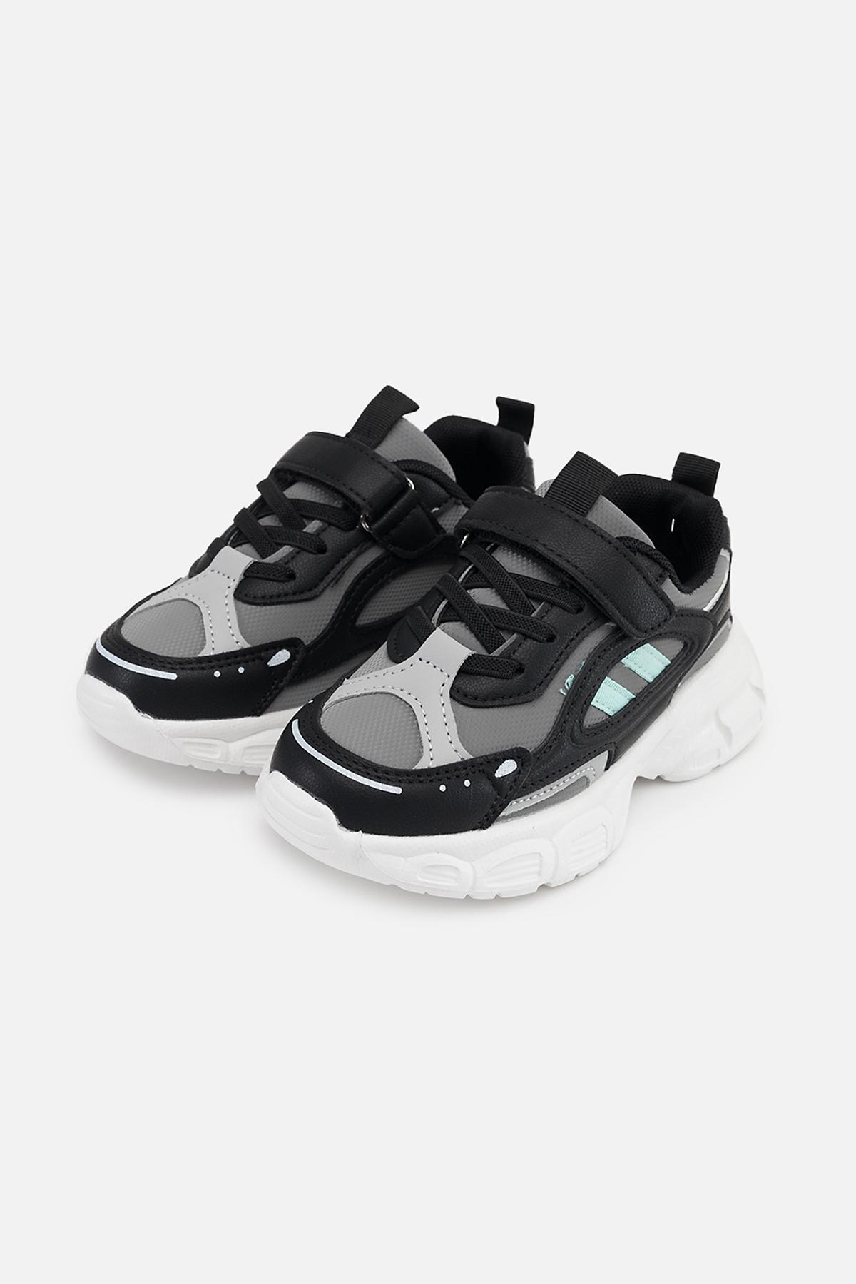 Кроссовки для мальчика ЦБ-00256589 р. 26 Черный (SKT001010569) - фото 3 Кроссовки для мальчика ЦБ-00256589 р. 26 Черный (SKT001010569) - фото 3