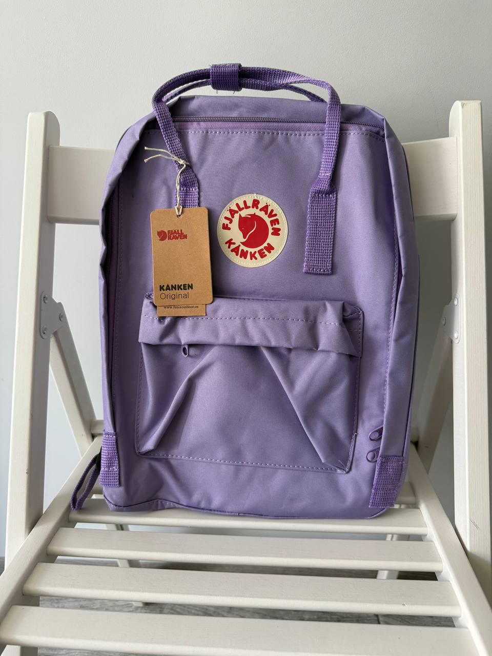 Рюкзак Fjallraven Kanken водонепроницаемый 16 л Лавандовый (343495394)