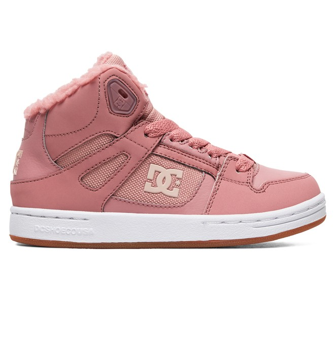 Кросівки DC Shoes Pure High Top Wnt р. 34,5/3,5/22,2 см Рожевий
