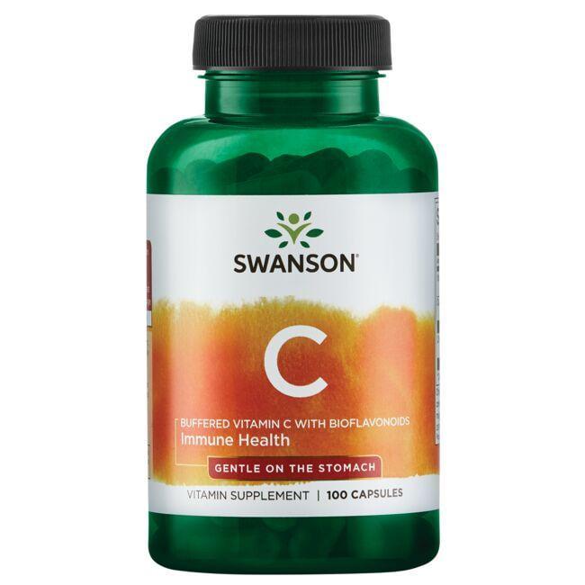 Витамин C Swanson Immune Health Buffered Vitamin C with Bioflavonoids 100 Caps