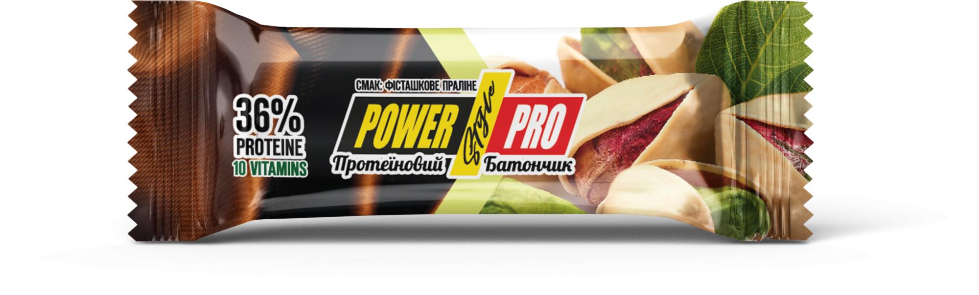 Батончик Power Pro 36% фисташковое пралине 60 г