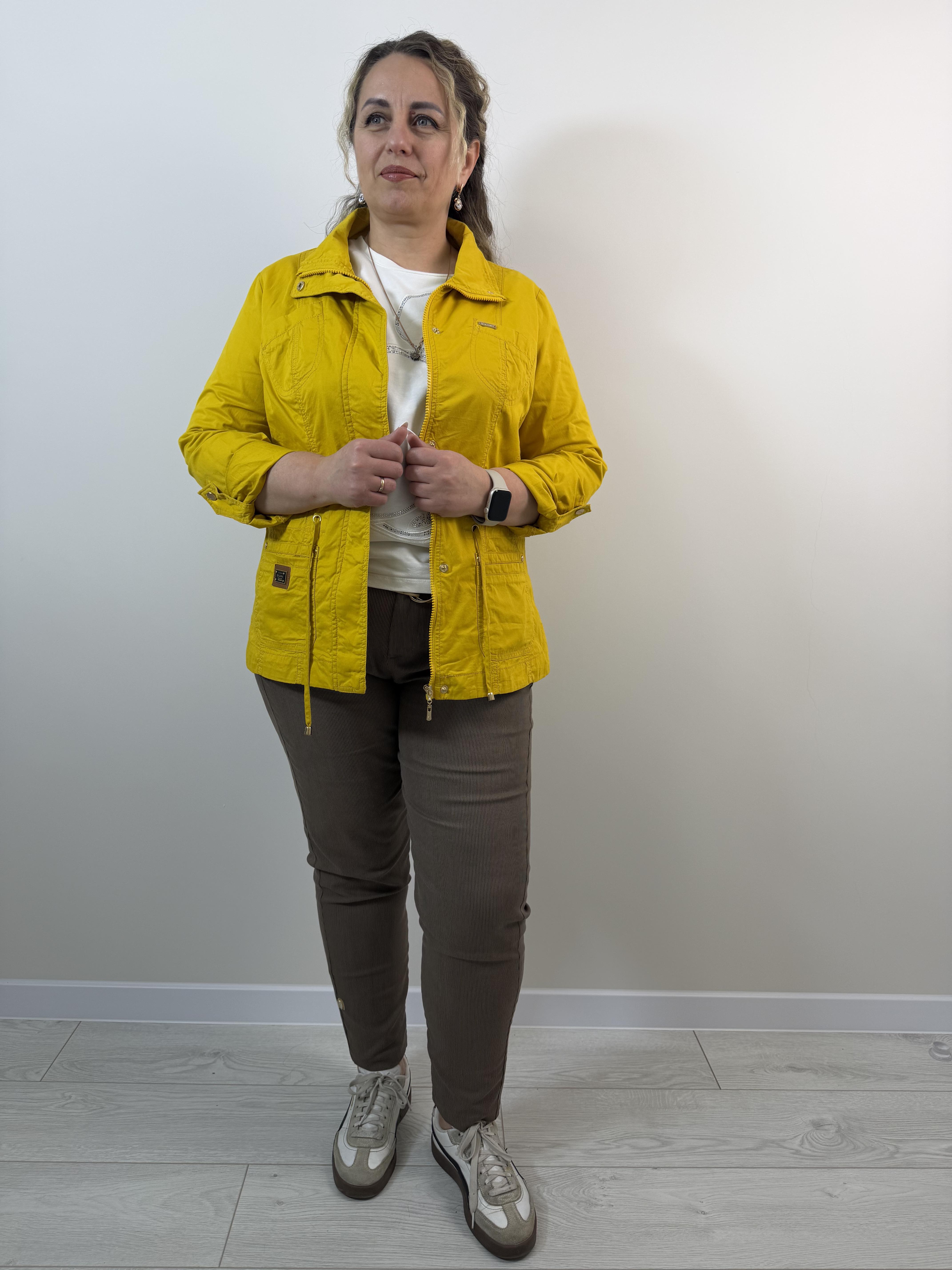 Куртка женская демисезонная 6XL Желтый (180/6XL(ж)) Куртка женская демисезонная 6XL Желтый (180/6XL(ж))