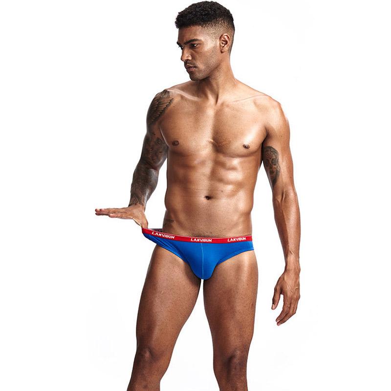 Комплект мужских трусов Lanvibum XXL 5 шт. Разноцветный (7322)