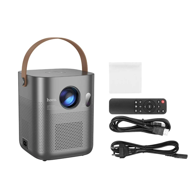 Проектор HOCO DT4 Wi-Fi 2.4/5 ГГц Smart full autofocus projector 720P Android version EU (KST-6942007645126) - фото 6