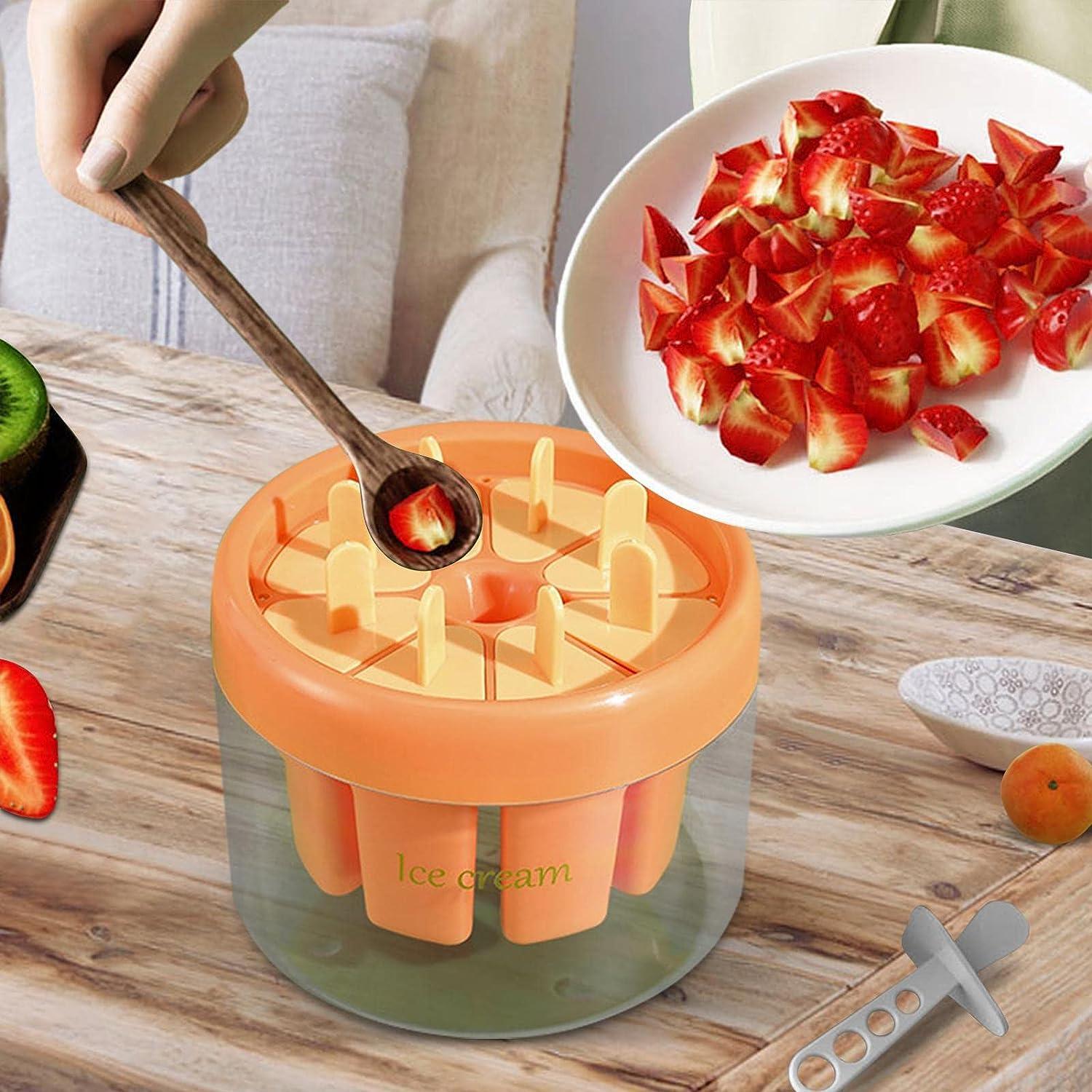 Формы для мороженого Anex на 8 шт. Оранжевый - фото 6 Формы для мороженого Anex на 8 шт. Оранжевый - фото 6