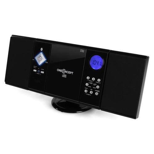 Стереосистема OneConcept V-12 BT Bluetooth FM USB SD Черный - фото 2