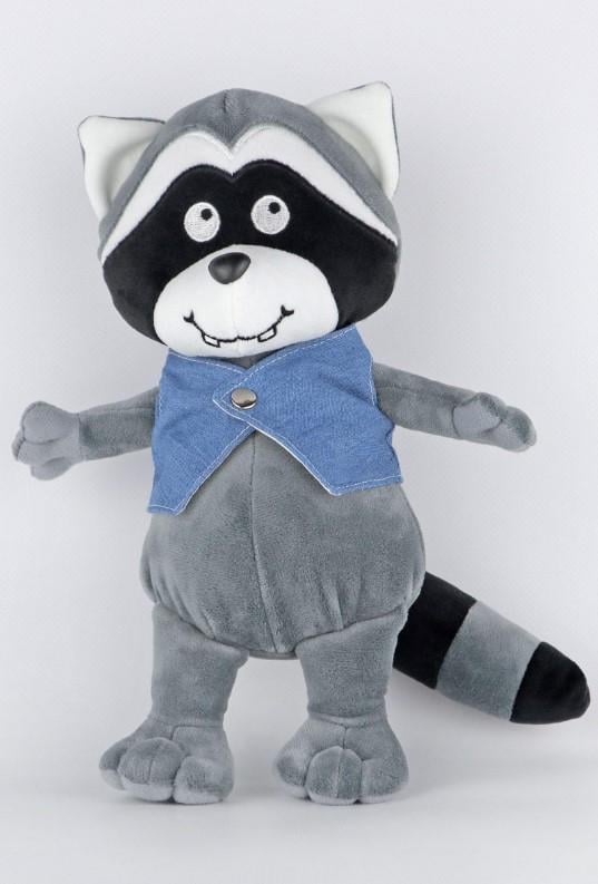 Мягкая игрушка Zolushka Енот Паркер 21 см