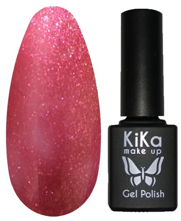 Гель-лак Kika №126 с перламутровым блеском 8,5 мл Красный (KGP-126)