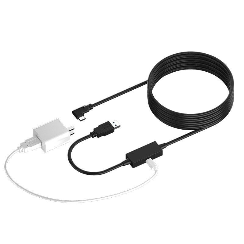 Кабель Oculus Link USB 3,2 для Meta Quest 2/3/Pro/Pico 4 с двойным питанием (128147) - фото 3