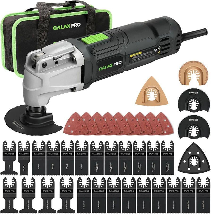 Мультитул осциляційний GALAX PRO 260 Вт із набором аксесуарів 40 одиниць (32156179) Мультитул осциляційний GALAX PRO 260 Вт із набором аксесуарів 40 одиниць (32156179)