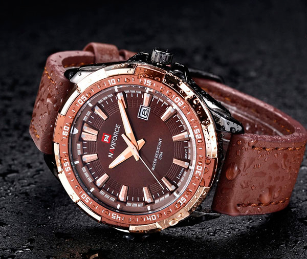 Годинник наручний чоловічий Naviforce Advanter Brown (1064) - фото 4 Годинник наручний чоловічий Naviforce Advanter Brown (1064) - фото 4